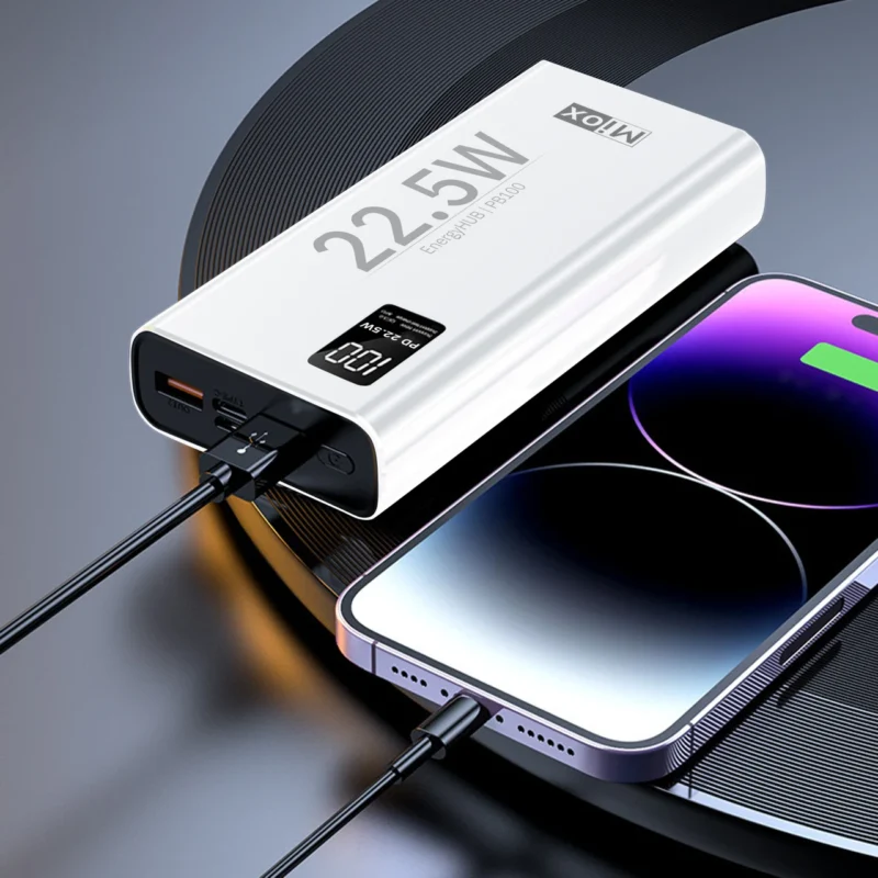 MIOX 30000 mAh power bank with 22.5W
