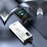 MIOX 30000 mAh 22.5 W Compact Power Bank (White, Lithium Polymer, Quick Charge 3.0 for Laptop, Mobile) - Image 4