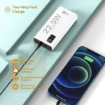 MIOX 30000 mAh 22.5 W Compact Power Bank (White, Lithium Polymer, Quick Charge 3.0 for Laptop, Mobile) - Image 5