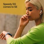 Apple Watch SE 3 GPS + Cellular 44mm Midnight Aluminium Case with Midnight Sport Band - M/L - Image 3