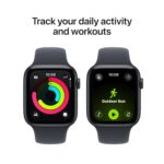 Apple Watch SE 3 GPS + Cellular 44mm Midnight Aluminium Case with Midnight Sport Band - M/L - Image 4