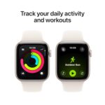Apple Watch SE 3 GPS + Cellular 44mm Midnight Aluminium Case with Midnight Sport Band - M/L - Image 9