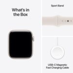 Apple Watch SE 3 GPS + Cellular 44mm Midnight Aluminium Case with Midnight Sport Band - M/L - Image 10